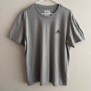 Adidas Climalite Athletic T Shirt - XL Gray